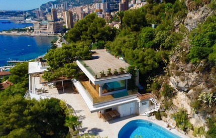 Cap Martin - 5 min de Monaco : Villa d'exception face à la mer