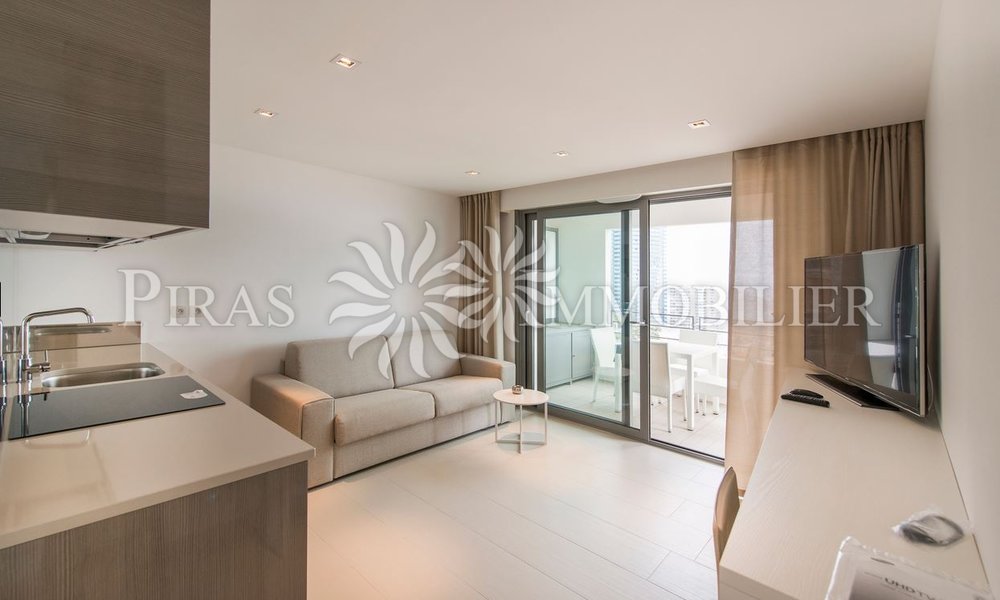Contemporary furnished 1 bed'  Stunning sea view near Monaco